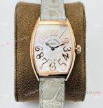 Highest Quality Copy Franck Muller Lady Cintree Curvex Rose Gold Watches Swiss Quartz